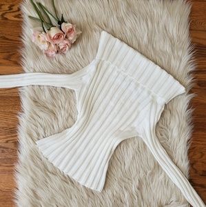 Zara Off the Shoulder Sweater